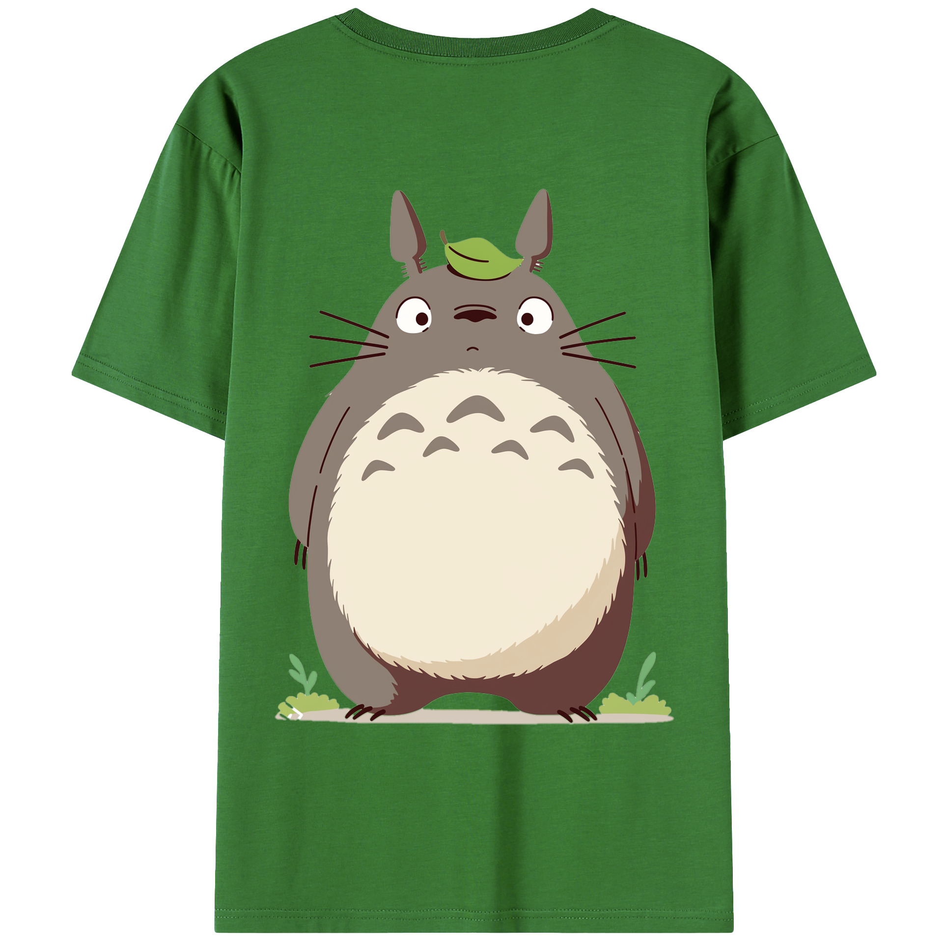 （画像用） となりのトトロ 草壁メイ 草壁サツキ My Neighbor Totoro Satsuki Kusakabe Mei Kusakabe レディース半袖Tシャツ(バックプリント)